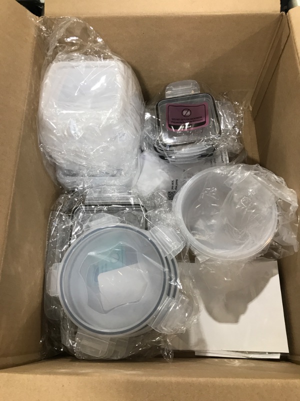 Photo 1 of 32 Piece Food Storage Containers Set with Easy Snap Lids (16 Lids + 16 Containers) 