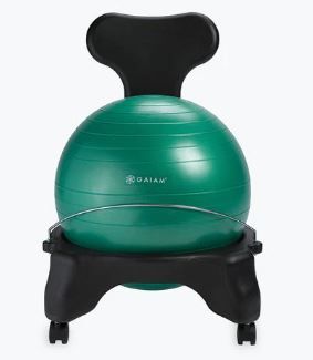 Photo 1 of Gaiam Classic Balance Ball Chair- emerald green