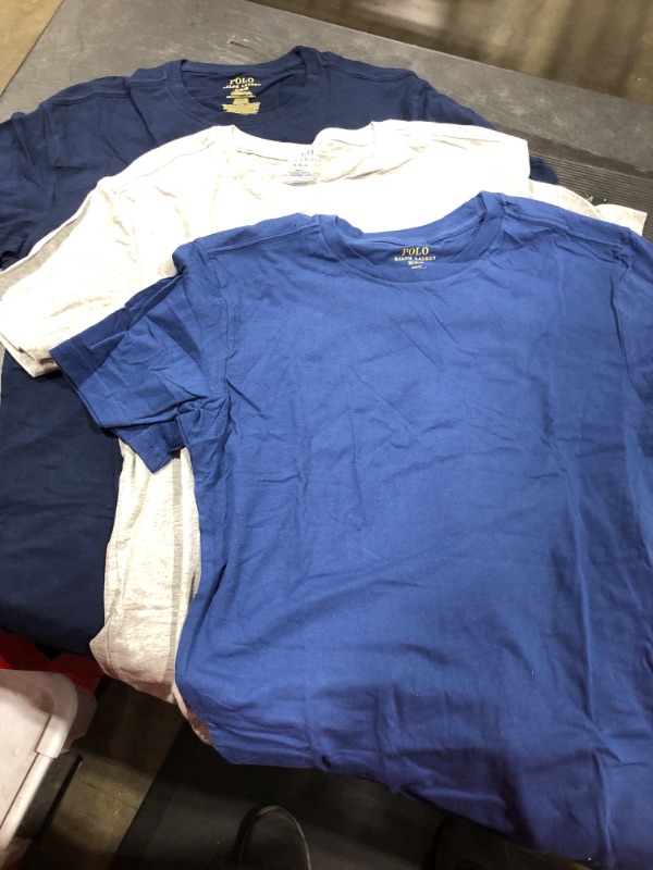 Photo 1 of  Mens Polo Slim Fit Tee - 3 pack - Sz Medium