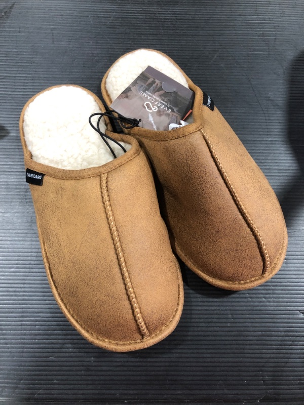 Photo 1 of  Womens Slippers - Brown - Sz Small