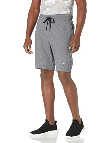 Photo 1 of Amazon Essentials Men's 9" Tech Fleece Active Short, Charcoal Heather, XX-Large