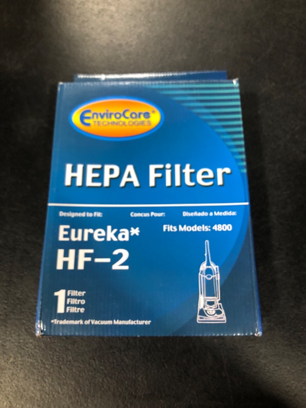 Photo 2 of (1) Eureka HF2 Hepa Pleated Filter HF-2 Eureka Upright Ultra Smart, Boss, Omega, UltraSmart Vac Cyclonic, Whirlwind Vacuum cleaners, 61111, 61495, 61111A, 61111B, 61111C
