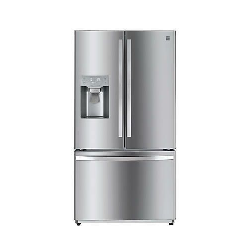 Photo 1 of Kenmore 75505 French Door Refrigerator with Dual Ice Makers - Fingerprint Resistant Stainless Steel 25.5 Cu. Ft
