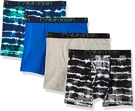 Photo 1 of Calvin Klein Boys Boxer Brief 4pk Large 