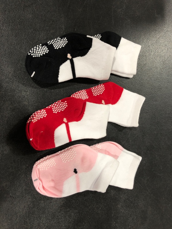 Photo 1 of 6pk Baby Girl Socks Size Unknown