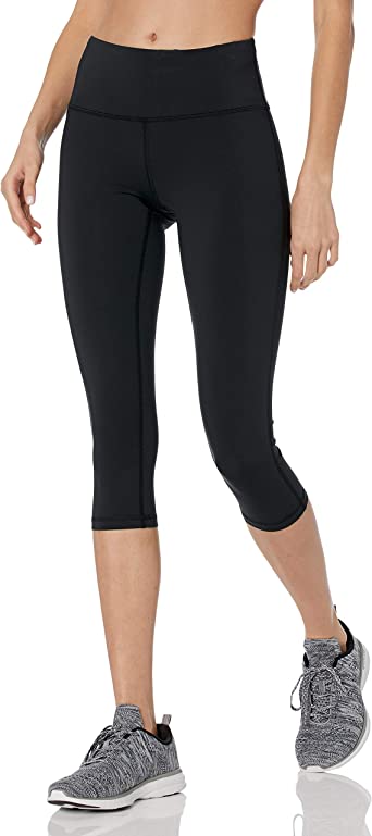 Photo 1 of Amazon Essentials Women's Active Sculpt Mid Rise Capri Legging
Size Large 