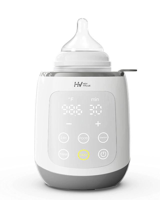 Photo 1 of Bottle Warmer, Baby Bottle Warmer 10-in-1 Fast Baby Food Heater&Thaw BPA-Free Milk Warmer with IMD LED Display Accurate Temperature Control for Breastmilk or Formula