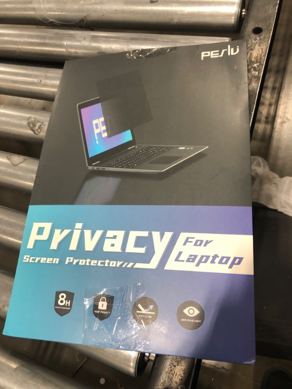 Photo 3 of 15.6 Inch Laptop Privacy Screen Compatible with Lenovo Hp Dell Acer Asus Thinkpad Envy Xps, 16:9 Aspect Removable Anti Glare Blue Light Filter Protector, Peslv 15 in Computer Monitor Security Shield 15.6"(16:9 Aspect)