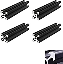 Photo 1 of 4 Pcs 2020 CNC 3D Printer Parts European Standard Anodized Linear Rail Aluminum Profile Extrusion for DIY 3D Printer (500mm)
