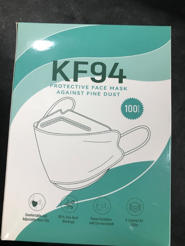 Photo 2 of 50/100 PCS KF-94 Face M asks 4 Layers for Kids & Adult, KF 94 Face_M ask 4-Ply Cup Dust_M ask 3D Design Shape Adult Assorted 100 Count (Pack of 1)
