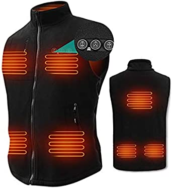 Photo 1 of ARRIS Heated Vest Size Adjustable 7.4V Battery Electric Warm Vest for Hiking
