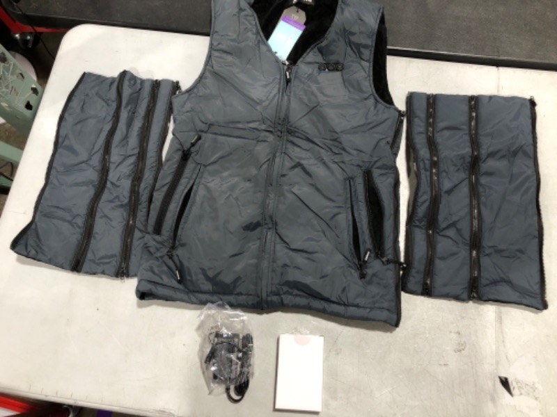 Photo 2 of ARRIS Heated Vest Size Adjustable 7.4V Battery Electric Warm Vest for Hiking
