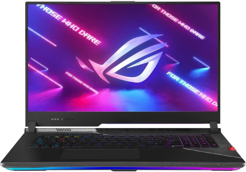 Photo 1 of ASUS ROG Strix Scar 17 (2022) Gaming Laptop, 17.3" 360Hz IPS FHD Display, NVIDIA GeForce RTX 3070 Ti, Intel Core i9-12900H, 16GB DDR5, 1TB SSD, Per-Key RGB Keyboard, Windows 11, G733ZW-DS94
