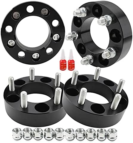 Photo 1 of 5x4.5 Wheel Spacers, 4PCS 1 inch 5x114.3mm 5 Lug Forged Wheel Spacer with 1/2-20 Studs 82.5 mm Center Bore