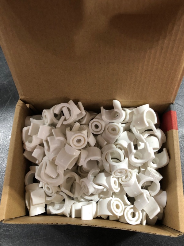 Photo 2 of 200 Pcs GUPOMT 1/2-Inch U-Hook PEX Holder PEX-AL-PEX Talon Clamps Pipe Support 16mm O.D Pipe Plastic Socket To Fix Corresponding Pipes