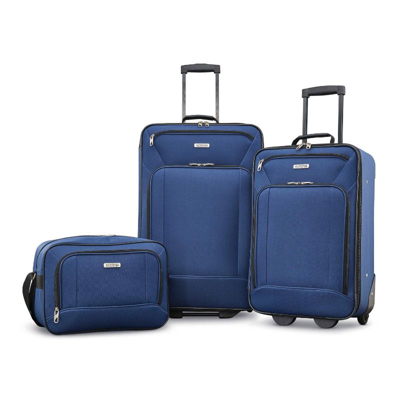 Photo 1 of American Tourister Fieldbrook Xlt 3 Piece Luggage Set, Navy
