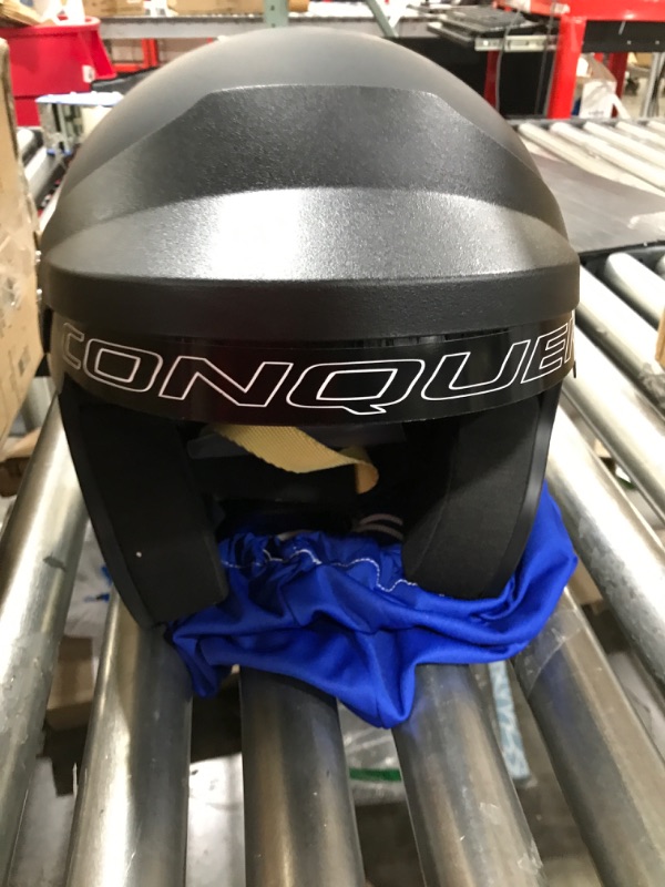 Photo 2 of Conquer Snell SA2020 Approved Open Face Auto Racing Helmet
