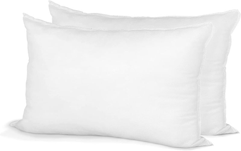 Photo 1 of  Pillow Insert 20" x 36" Polyester Filled Standard Cover (2 Pack)
