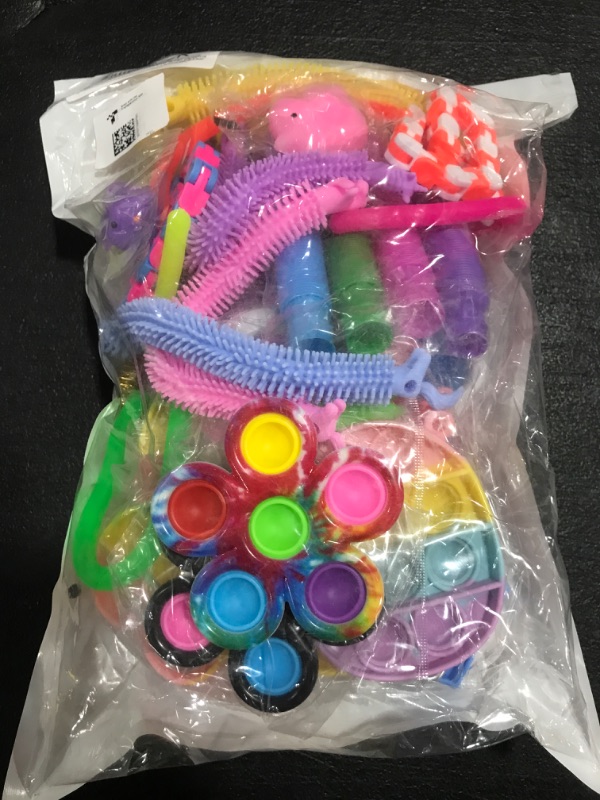 Photo 1 of 28 PIECE PUSH POP FIDGET SENSORY TOY KIT. 