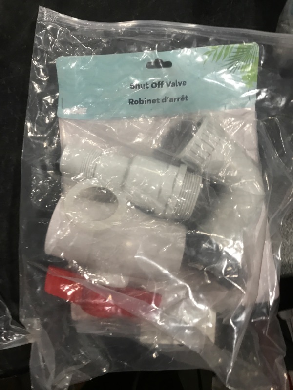 Photo 1 of GAME 4563 Shut Off Valve Above Ground Pool Replacement Part, White