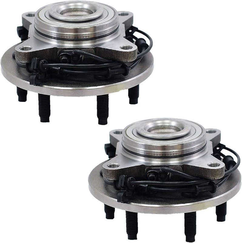 Photo 1 of [Set of 2] Longgo 515042 Premium Front Wheel Bearing Hub Assembly Compatible with 2002-2006 Expedition 2WD | 2002-2006 Navigator 2WD | 6 Lugs W/ABS
