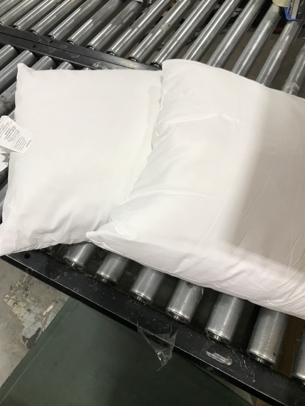 Photo 1 of 15x15 white pillow 4 set