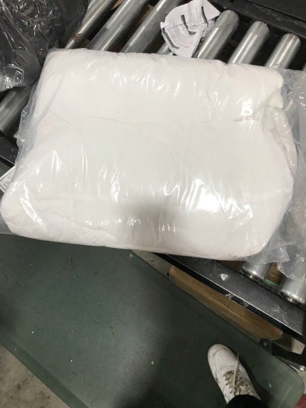 Photo 1 of 22x22 square white pillow