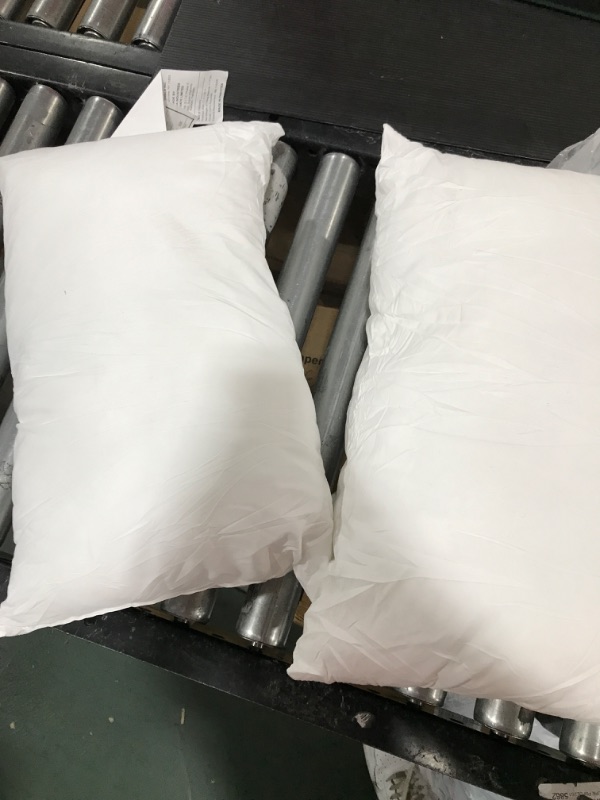 Photo 2 of 12x20 white pillow set