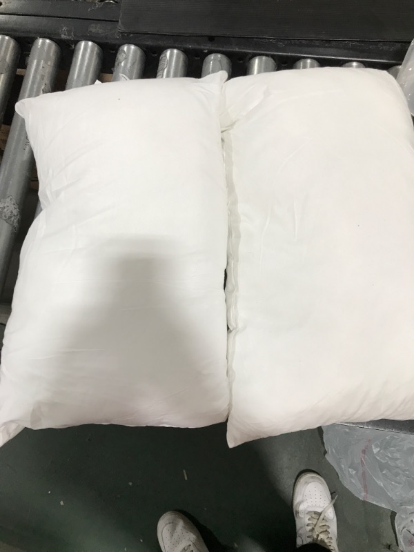 Photo 1 of 12x20 white pillow set