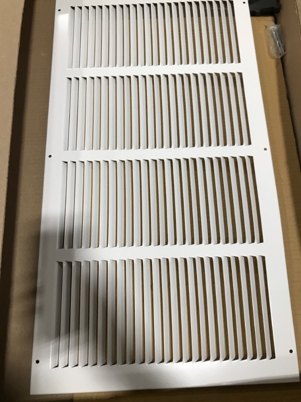 Photo 1 of 25 x 15 white vent grate