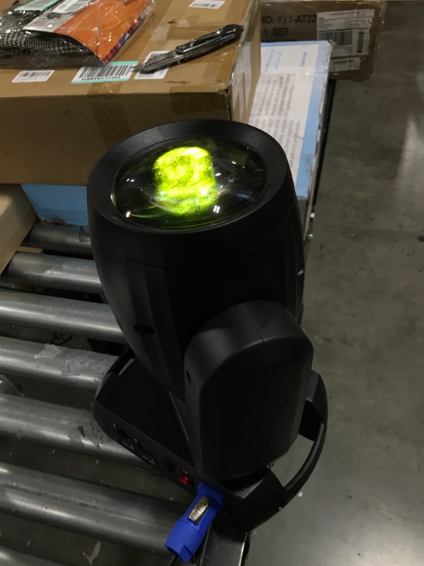 Photo 4 of 150W LED Moving Head Lights Beam Spot Wash GOBO 18 Face Roto Prism Super Bright Dj Disco Light Stage Light (150W Beam Moving Head Light)