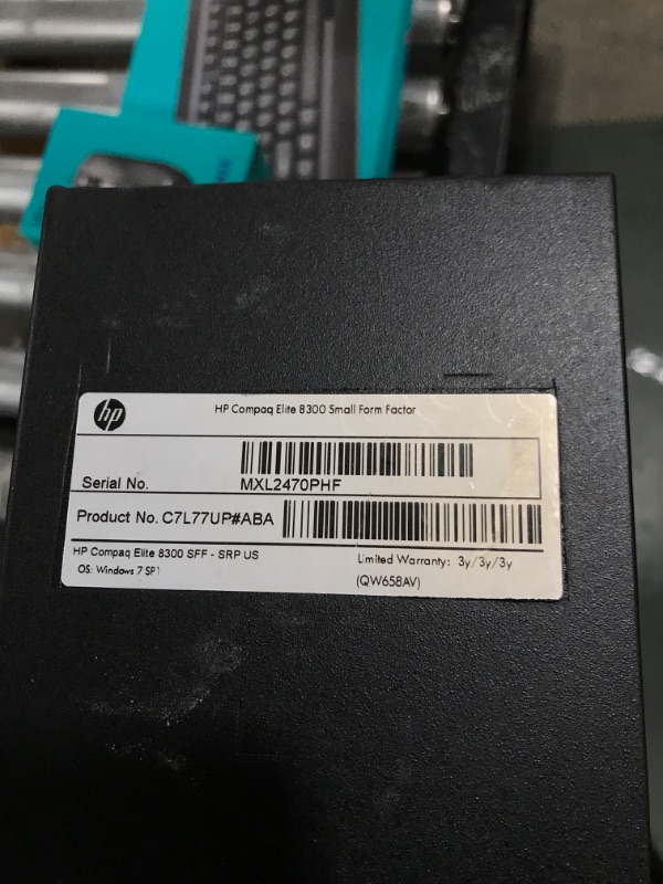 Photo 6 of HP Elite 8300 Small Form Factor Desktop Computer PC (Intel Quad Core i5-3570 3.4GHz Processor, 16GB RAM, 2TB HDD, WiFi, USB 3.0) Windows 10 Professional (Renewed)