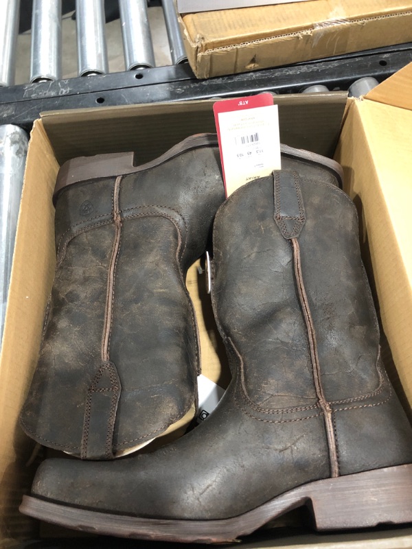 Photo 1 of ARIAT Men's Rambler Western Boot 11.5 Antiqued Grey