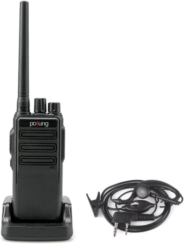 Photo 1 of Pofun Two-Way Radio Ham Radio Handheld Long Range Walkie Talkie for Adults