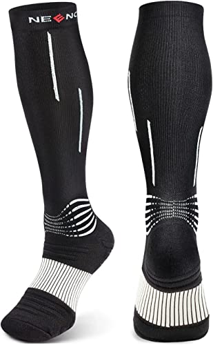 Photo 1 of [Size 2X-3XL] NEENCA Compression Socks, Medical Athletic Calf Socks for Injury Recovery & Pain Relief, Sports Protection—1 Pair, 20-30 mmhg
