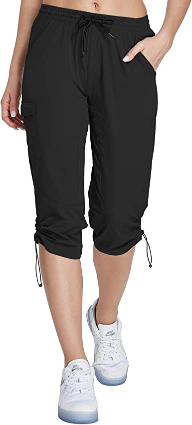 Photo 1 of [Size M] Drawstring Capris- Black