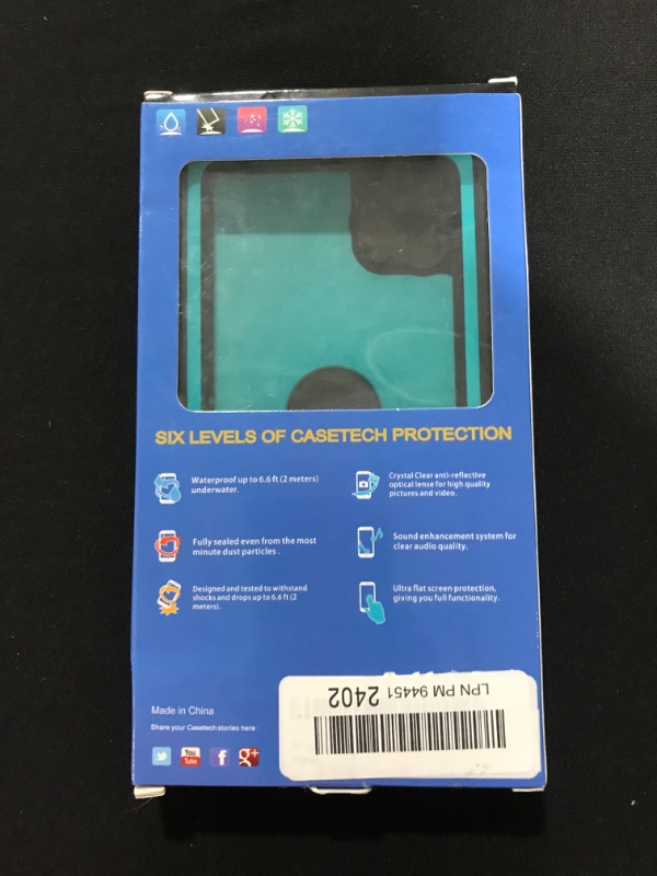 Photo 1 of Apple iPhone 11 Pro Max Waterproof Case, NRE Series Shockproof Underwater IP68 Case with Built-in Screen Protector Full Body Rugged Protective Cover for iPhone 11 Pro Max 6.5 inch (Teal) iPhone 11 Pro Max Teal