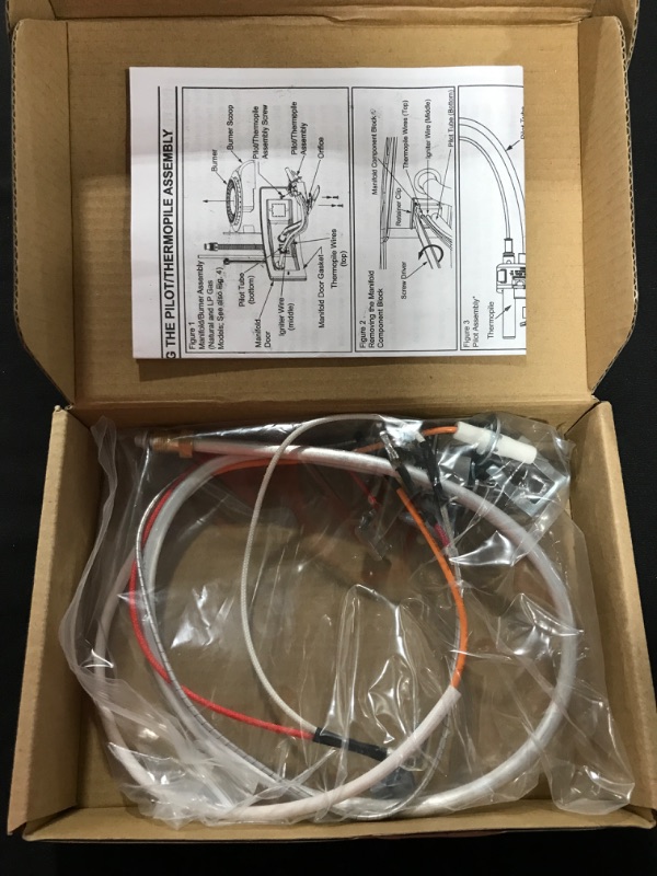 Photo 2 of 100112330 Water Heater Pilot Assembly Replacement Kit for 300 Series, Gas Thermopile Assembly Compatible with Whirlpool,Reliance,A.O.Smith,Kenmore,State,American Water Heater, Replace 9007876 9007877