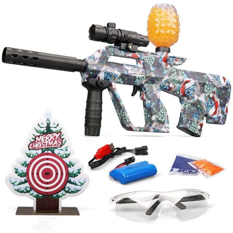 Photo 1 of GALEVER Electric AUG Gel Ball Blaster with Infrared Sight 10000 Gel Balls - Advanced Gel Gun with No Mess or Clean-up Technology - Fun Backyard Battles