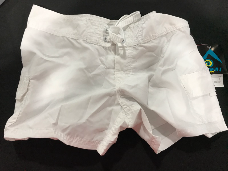 Photo 1 of [Size 0] Kanu Surf Women's Breeze Boardshort, White, 0
