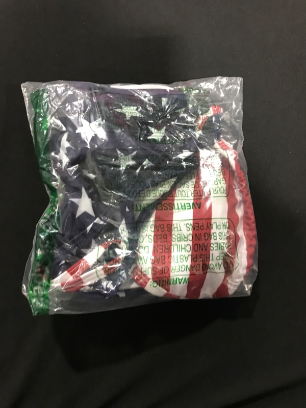 Photo 1 of [Size S] American Trends Women's String Two Piece Halter Top Triangle Bikini Set with Tie Side Bottom Sexy Swimsuit Bathing Suits - American Flag