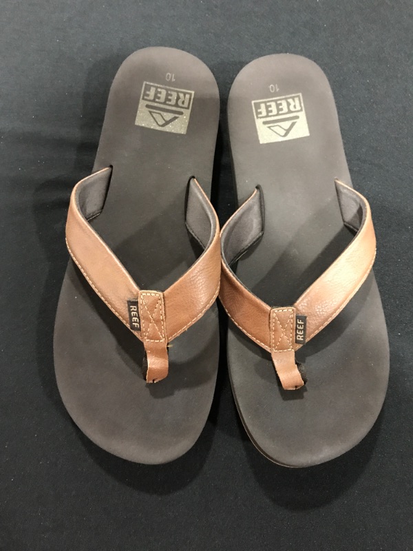 Photo 1 of [Size 10] Reef Sandals- Brown Leather