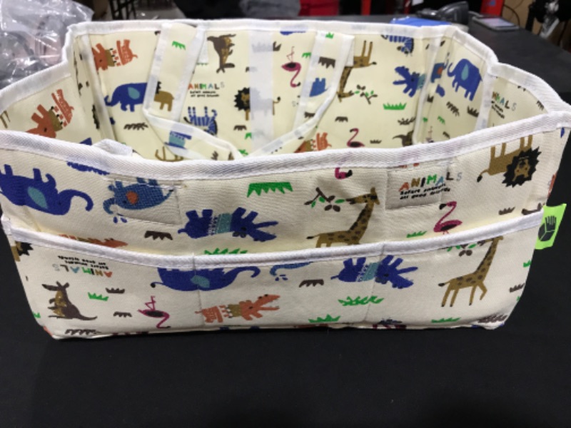 Photo 1 of Diaper Caddy- Zoo Animals