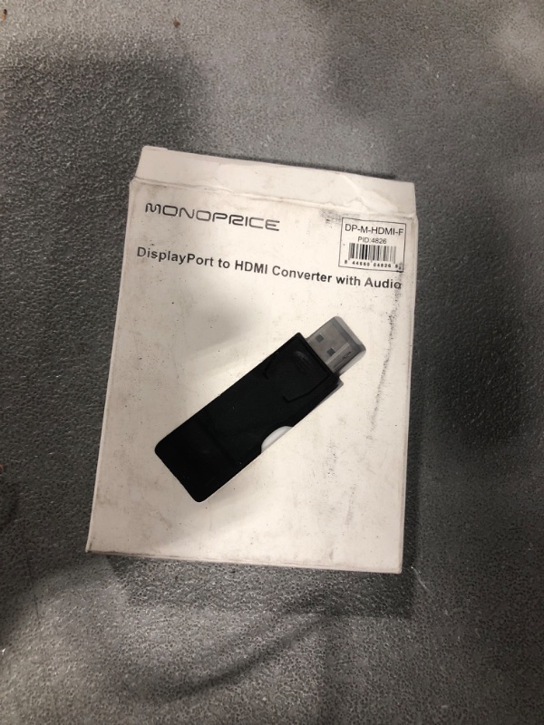 Photo 3 of Monoprice DP (DisplayPort) Male to HDMI Female Adapter