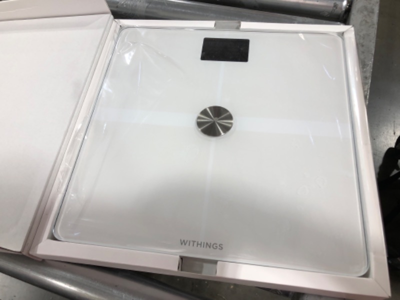 Photo 2 of Withings Body+ - Digital Wi-Fi Smart Scale with Automatic Smartphone App Sync, Full Body Composition Including, Body Fat, BMI, Water Percentage, Muscle & Bone Mass, with Pregnancy Tracker & Baby Mode White