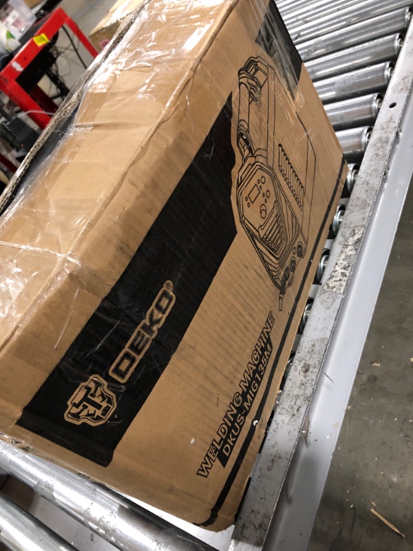 Photo 1 of DEKO 135Amp MIG/MMA Welder,DC Inverter Digital Welding Machine,110V Welder Machine with Wire Brush,Earthing Cable,Electrode Holder,Welding Gun,Digital Display Meter