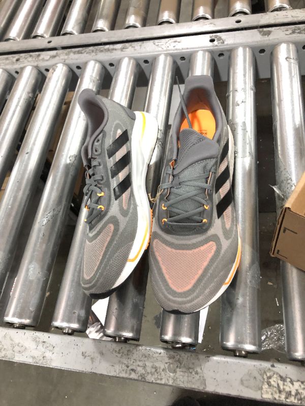 Photo 2 of adidas Men's Supernova + Running Shoe 11 Grey/Black/Flash Orange