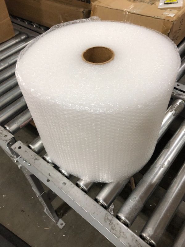 Photo 2 of Duck Brand Bubble Wrap Roll, 12” x 175’, Original Bubble Cushioning for Packing, Shipping, Mailing and Moving, Perforated Every 12” (286891) 12 in. x 175 ft.