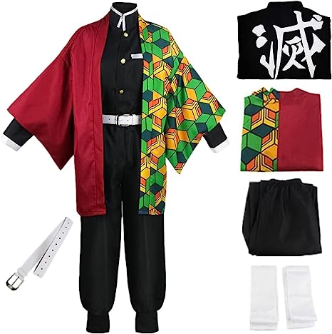 Photo 1 of [Size L] HOKEPLI Anime Cosplay Costume Kimono Set Halloween Kimono Outfit Unisex 