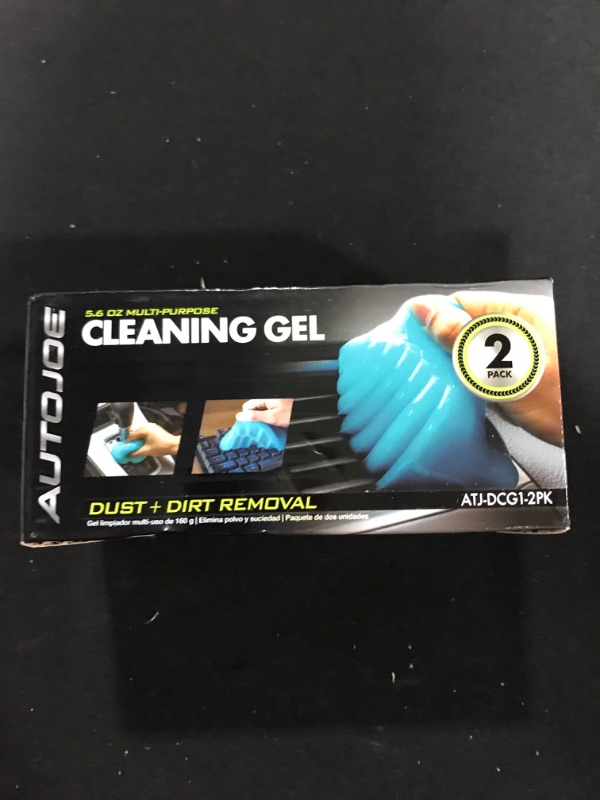 Photo 2 of Auto Joe Dust Removing Cleaning Gel for Car Interiors and More Blue, 2-Pack (ATJ-DCG1-2PK)